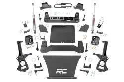 Rough Country Suspension Systems - Rough Country 110030 6" Suspension Lift Kit for 25-26 Silverado 1500 4WD - Image 1