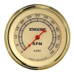 Classic Instruments - Classic Instruments VT60GLF Vintage Series 3" Tachometer Gauge 6000RPM - Image 5