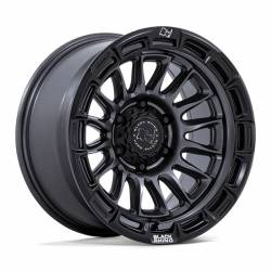Black Rhino Hard Alloys - Black Rhino BR025MB17856825 BR025 RIVAL 17x8.5 6x5.5 25mm Matte Black - Image 1