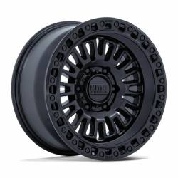 KMC - KMC Wheels KM554 AZTEC 17x8.5 5x5.0 0mm Matte Black/Black KM554MB17855000 - Image 1