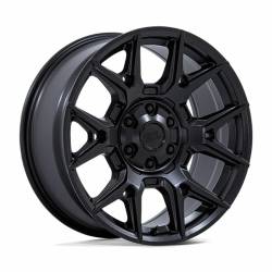 Moto Metal - Moto Metal MO813 MASON 17x8.5 6x5.5 0mm Matte Black MO813MX17856800 - Image 1