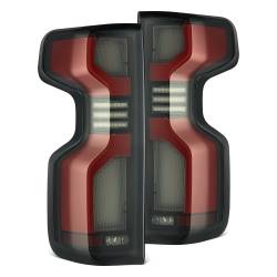 AlphaRex - AlphaRex 620068 Black/Red LED Taillights for 19-23 Chevy Silverado - Image 1