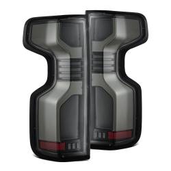 AlphaRex - AlphaRex 620078 Alpha Black LED Taillights for 19-23 Chevy Silverado - Image 1