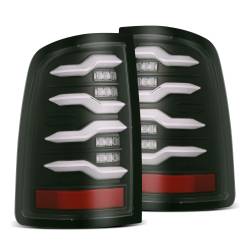 AlphaRex - AlphaRex 640004 Black LED Taillights for 09-18 Dodge Ram - Image 1