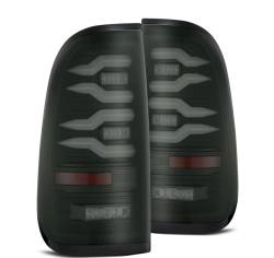 AlphaRex - AlphaRex 658002 Black LED Taillights for 97-03 Ford F150/99-16 Super Duty - Image 1