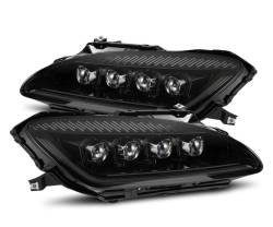 AlphaRex - AlphaRex 880272 Alpha Black LED Projector Headlights for 99-09 Honda S2000 AP1/2 - Image 1