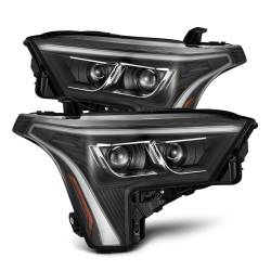 AlphaRex - AlphaRex 880874 Black LED Projector Headlights w/A-DRL for 22-25 Toyota Tundra - Image 1