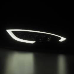 AlphaRex - AlphaRex 880878 Alpha Black LED Projector Headlights for 12-21 Tesla Model S - Image 2