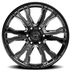 Rough Country Suspension Systems - Rough Country Prime Wheel 20x9 6x5.5 -12mm Black/Milled TW407C-20908413-12 - Image 3