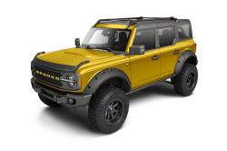 Husky Liners - Husky Liners 2877183 Aeroskin Hood Protector Matte Black Low Profile - Image 2