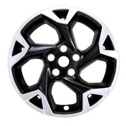 Coast To Coast - Coast To Coast IMP509XBLK 17" 5 Y-Spoke Chrome & Black 4PC Hub Caps - Image 1