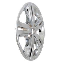 Coast To Coast - Coast To Coast IMP514X Wheel Skin 17" 5 Double Spoke Chrome Snap-On ABS 4pc - Image 2