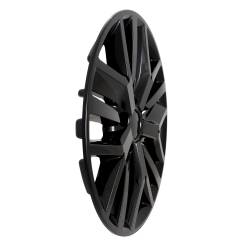 Coast To Coast - Coast To Coast IMP512BLK Wheel Skin 17" 15 Spoke Gloss Black Snap-On ABS 4pc - Image 2