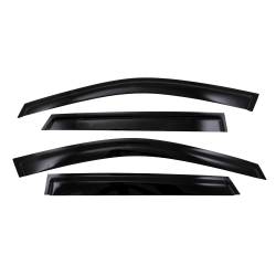 TrailFX - TrailFX 4116H Acrylic Tape-On Window Visors - Image 1