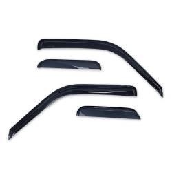 TrailFX - TrailFx 4231H Low Profile for Front/Rear Tape-On Smoke Acrylic 4PC - Image 1