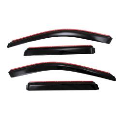 TrailFX - TrailFX 4252IC Low Profile In-Channel Smoke Window Vents 4Pc - Image 1