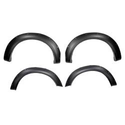 TrailFX - TrailFX TFF3008S Pocket Style Fender Flare Set Black Smooth Paintable Finish - Image 1
