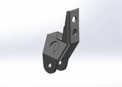 RPM Steering - RPM Steering RPM-3022 Offset Track Bar Bracket for 07-18 Jeep Wrangler JK - Image 1