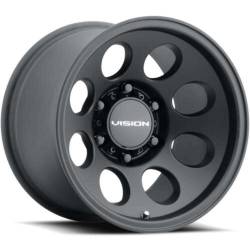 Vision Wheel - Vision Wheel 56 Midway 20x9 8x6.5 12mm Satin Black 56-2981SB12 - Image 1
