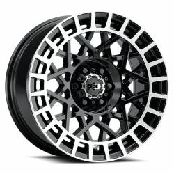 Vision Wheel - Vision Wheel 349 Savage 15x7 5x100 15mm Gloss Black/Machined 349-5744GBML15 - Image 1