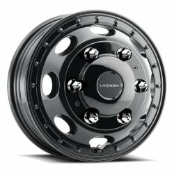 Vision Wheel - Vision Wheel 181Z Hauler 17x6.5 8x200 121.35mm Matte Black 181Z7680MBF142 - Image 1