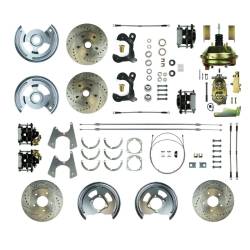 The Right Stuff Detailing - The Right Stuff Detailing FSC554DCCS Front & Rear Brake Conversion Kit for Chevy - Image 1