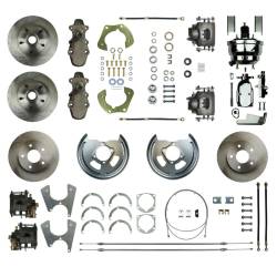 The Right Stuff Detailing - The Right Stuff Detailing FSC554DCDX Front & Rear Brake Conversion Kit for Chevy - Image 1