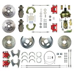 The Right Stuff Detailing - The Right Stuff Detailing FSC554DCDZ Front & Rear Brake Conversion Kit for Chevy - Image 1