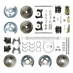 The Right Stuff Detailing - The Right Stuff Detailing FSC554SDC Front & Rear Brake Conversion Kit for Chevy - Image 1