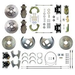 The Right Stuff Detailing - The Right Stuff Detailing FSC554SDDS Front & Rear Brake Conversion Kit for Chevy - Image 1