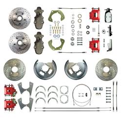 The Right Stuff Detailing - The Right Stuff Detailing FSC554SDDZX Front/Rear Brake Conversion Kit for Chevy - Image 1