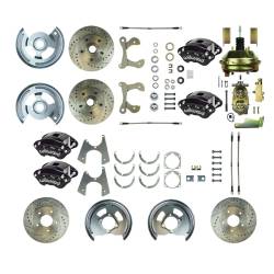 The Right Stuff Detailing - The Right Stuff Detailing FSC564DCCS Front & Rear Brake Conversion Kit for Chevy - Image 1