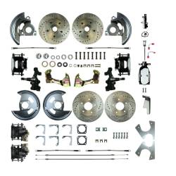 The Right Stuff Detailing - The Right Stuff Detailing AFXSD41DSX Front & Rear Brake Conversion Kit for GM - Image 1