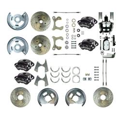 The Right Stuff Detailing - The Right Stuff Detailing FSC564DCCSX Front/Rear Brake Conversion Kit for Chevy - Image 1