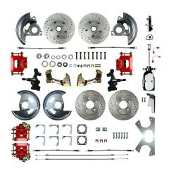 The Right Stuff Detailing - The Right Stuff Detailing AFXSD41DZX Front & Rear Brake Conversion Kit for GM - Image 1