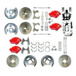 The Right Stuff Detailing - The Right Stuff Detailing FSC564DCCZX Front/Rear Brake Conversion Kit for Chevy - Image 1