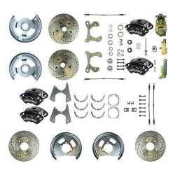 The Right Stuff Detailing - The Right Stuff Detailing FSC564SDCS Front & Rear Brake Conversion Kit for Chevy - Image 1