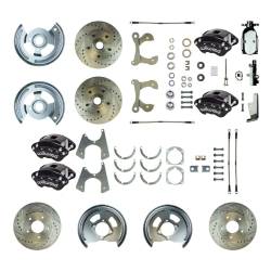 The Right Stuff Detailing - The Right Stuff Detailing FSC564SDCSX Front/Rear Brake Conversion Kit for Chevy - Image 1