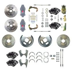 The Right Stuff Detailing - The Right Stuff Detailing FSC564SDDS Front & Rear Brake Conversion Kit for Chevy - Image 1