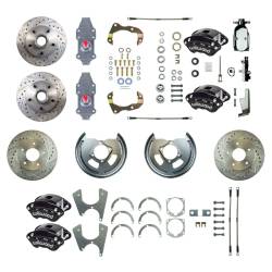 The Right Stuff Detailing - The Right Stuff Detailing FSC564SDDSX Front/Rear Brake Conversion Kit for Chevy - Image 1