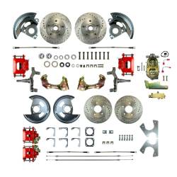 The Right Stuff Detailing - The Right Stuff Detailing AFXSD42DZ FR/RR Brake Conversion Kit for Chevy/Pontiac - Image 1