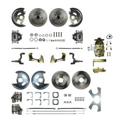 The Right Stuff Detailing - The Right Stuff Detailing AFXSD43C 62-67 Chevy II Brake Conversion Kit FR & RR - Image 1