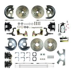 The Right Stuff Detailing - The Right Stuff Detailing AFXSD43CSX F/R Brake Conversion Kit for 62-67 Chevy II - Image 1