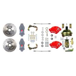 The Right Stuff Detailing - The Right Stuff Detailing FSC56DCDZ Front & Rear Brake Conversion Kit for Chevy - Image 1