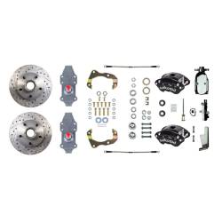 The Right Stuff Detailing - The Right Stuff Detailing FSC56SDDSX Front & Rear Brake Conversion Kit for Chevy - Image 1