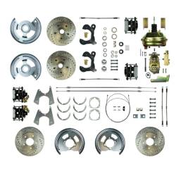 The Right Stuff Detailing - The Right Stuff Detailing FSC584DCCS Front & Rear Brake Conversion Kit for Chevy - Image 1