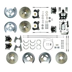 The Right Stuff Detailing - The Right Stuff Detailing FSC584DCCSX Front/Rear Brake Conversion Kit for Chevy - Image 1