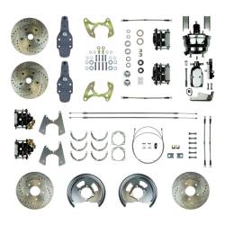 The Right Stuff Detailing - The Right Stuff Detailing FSC584DCDSX Front/Rear Brake Conversion Kit for Chevy - Image 1