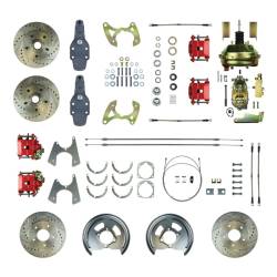 The Right Stuff Detailing - The Right Stuff Detailing FSC584DCDZ Front & Rear Brake Conversion Kit for Chevy - Image 1