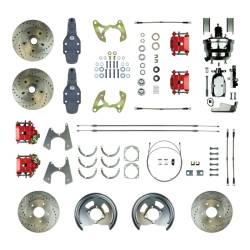 The Right Stuff Detailing - The Right Stuff Detailing FSC584DCDZX Front/Rear Brake Conversion Kit for Chevy - Image 1